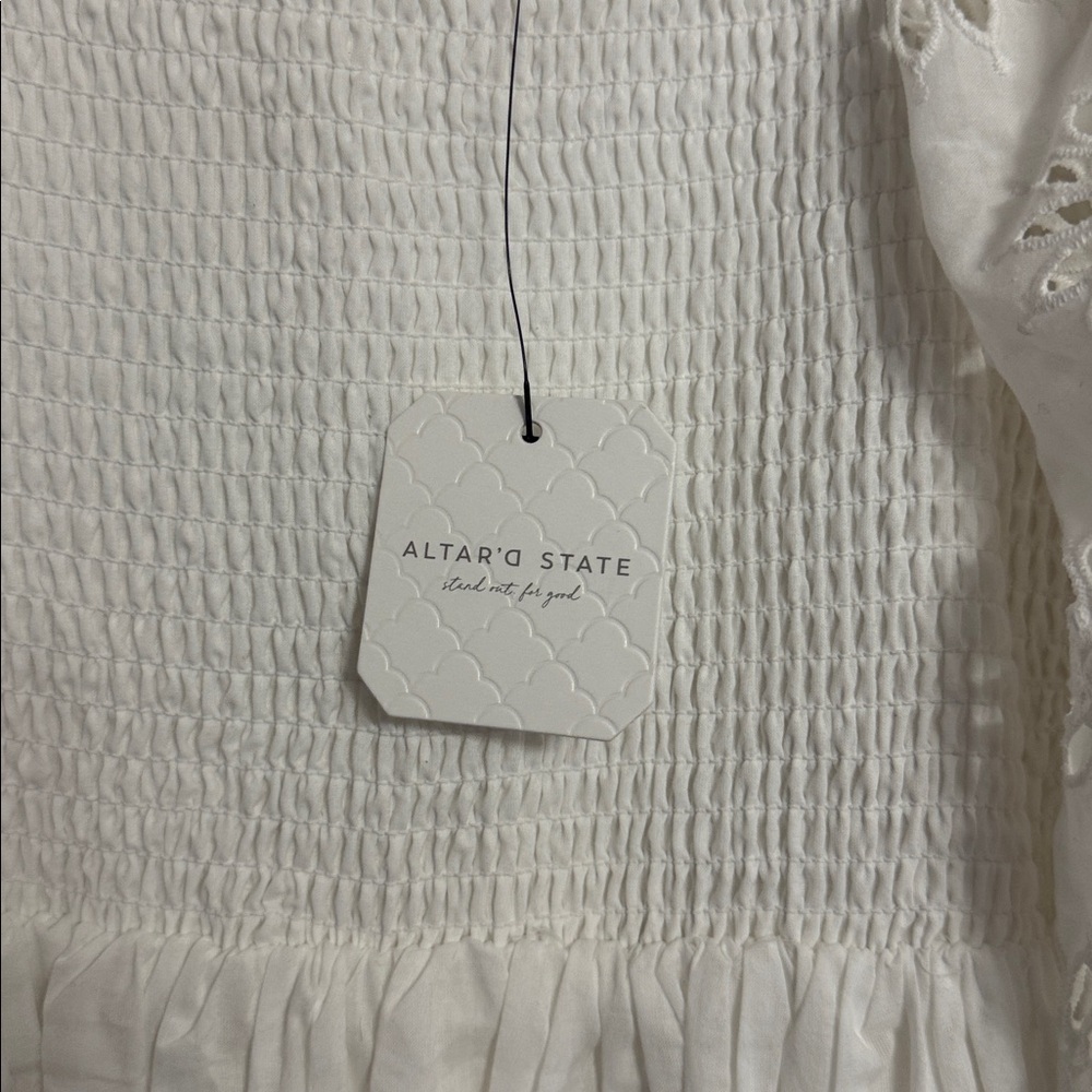 Altar'd State White Floral Dress - Picture 4 of 7